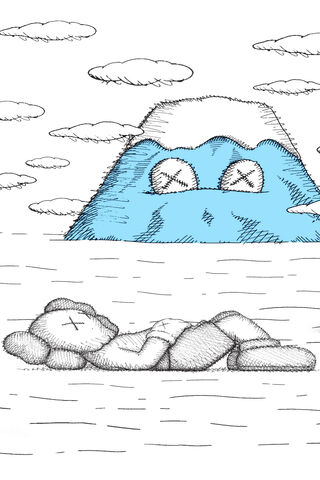 Kaws: Dreaming in a Stitchy Wonderland 🌊🧸