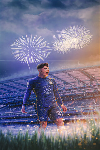 Celebration Under the Stars: Kai Havertz Shines Bright! 🎉⚽