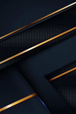 Elegant Orange Stripes on Dark Canvas