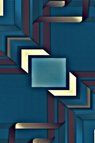 Geometric Harmony: Material Design 026