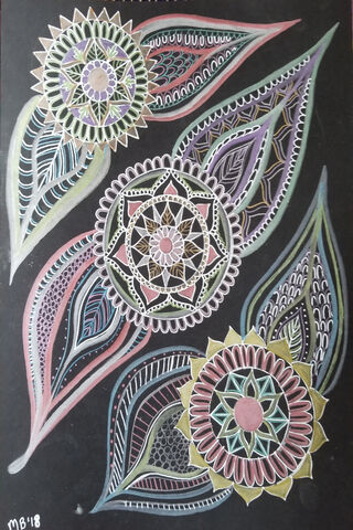 Mandalas Drawing