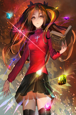 Rin Tohsaka: The Mystic Mage 🌟📚