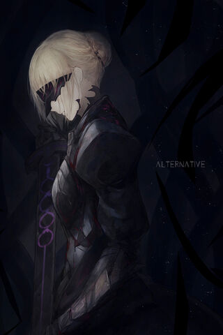 Shadowed Warrior: The Dark Side of Saber Alter
