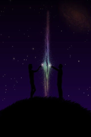 Cosmic Connection: Crafting the Universe Together