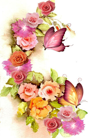 Blissful Blooms and Butterflies 🌸🦋