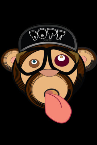 Playful Vibes: The Dope Brand Monkey 🐒✨