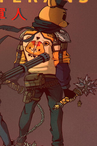 FredBear: The Fearsome Guardian of the Night! 🐻✨