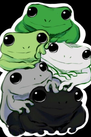 Funky Frogs: A Colorful Crew! 🐸✨