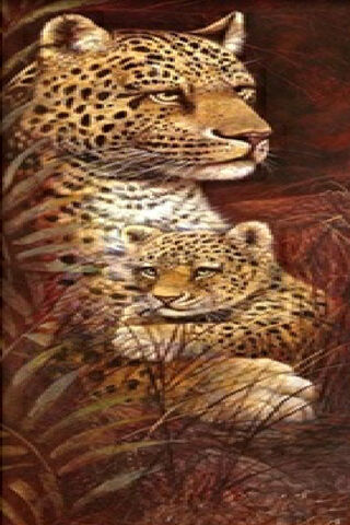 Leopardy Love: A Family Portrait in the Wild 🐆❤️