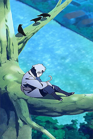 Mitsuki's Solitude: A Moment of Reflection 🌳✨