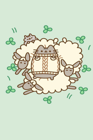 Pusheen's Cozy Sheep Adventure! 🐑✨