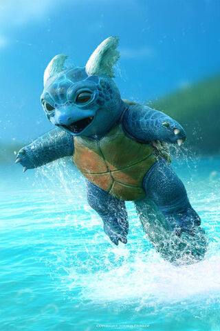 Wartortle: The Splashing Water Warrior! 🌊🐢