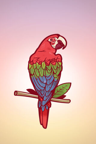 Vibrant Parrot: Nature's Colorful Messenger 🦜🌈