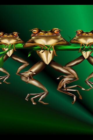 Funky Frogs on a Green Adventure! 🐸🌿