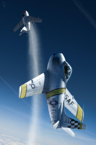 Aerial Duel: F-86 Sabre vs. MiG-15