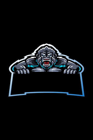 Unleash the Beast: Gorilla Gamer Logo 🦍🎮