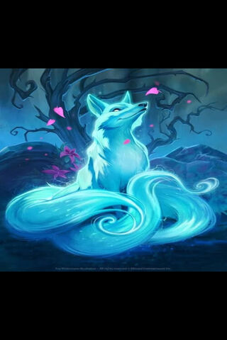 Mystical Glow: The Enchanted Kitsune ✨🦊
