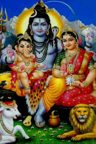 Divine Harmony: The Family of Lord Shiva 🌟