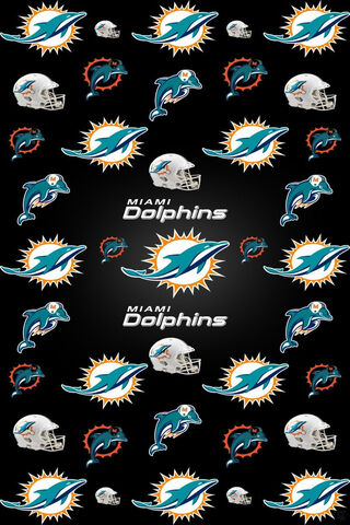 Miamidolphins Logo Wallpaper - Download to your mobile from PHONEKY