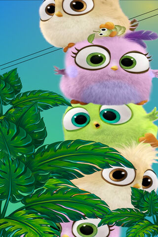 Whimsical Feathered Friends 🌈