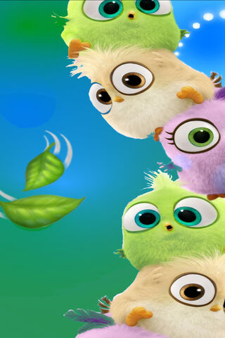 Whimsical Feathered Friends 🌈🐦