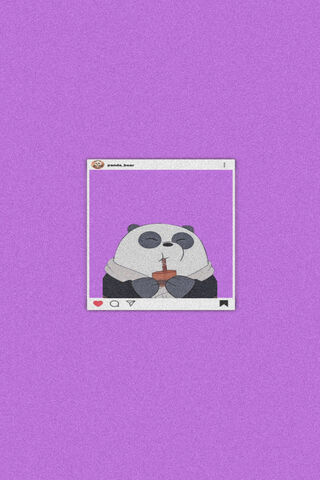 Panda Bear's Sweet Sip 🍹🐼