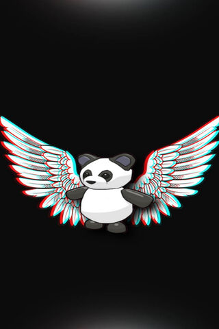 Panda with Wings: Soaring into Coolness! 🐼✨