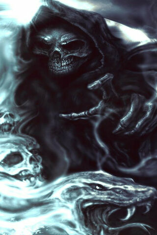 The Enigmatic Reaper: Guardian of the Shadows 🌌💀