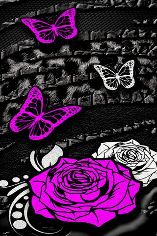 Whimsical Wings: A Dance of Moths and Butterflies 🦋🌹