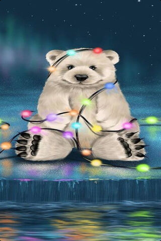 Cozy Companionship: The Pink Bear's Holiday Spirit 🎄🐻