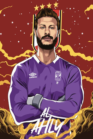 Guarding the Goal: ALAHLY's Star Keeper ⚽️✨