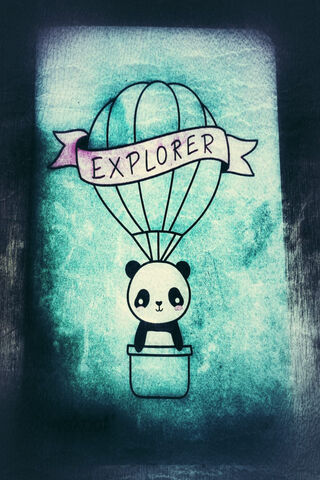 Panda's Adventure in the Sky! 🎈🐼