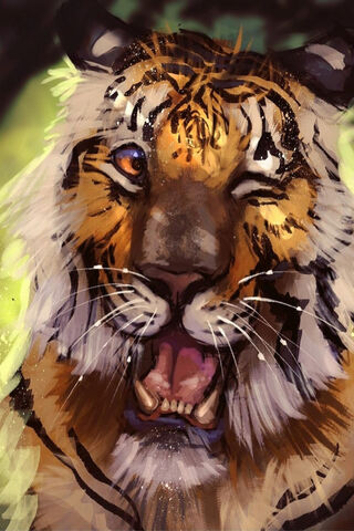 Joyful Roar of the Tiger 🐅✨