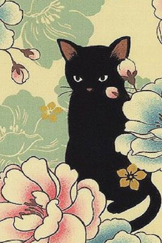 Whiskers Among Blossoms 🌸🐾