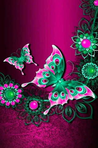 Whimsical Wings: A Dance of Color