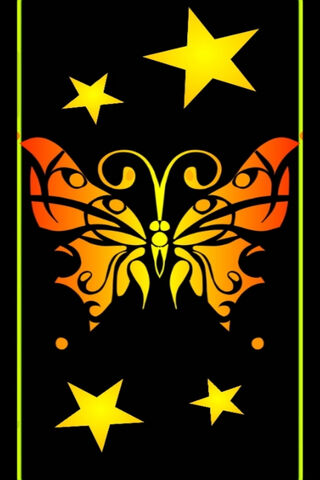 Dancing Stars and Golden Wings ✨🦋