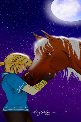 Link And Epona