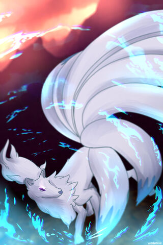 Ninetales: The Mystical Fox of Legends 🌌✨