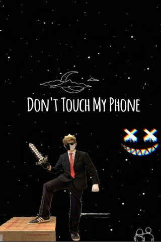 Ranboo's Phone Guard: A Cosmic Warning! 🚀📱