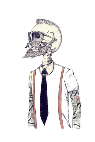 Skelet: The Stylish Skeleton