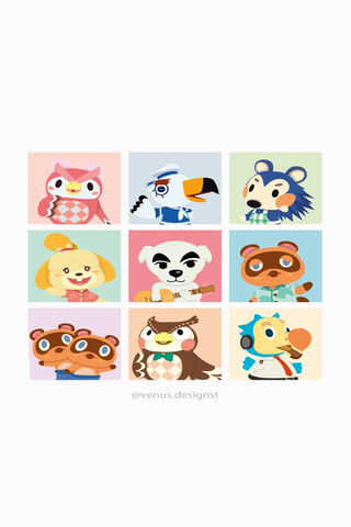 Charming Villagers of Animal Crossing 🌼🐾