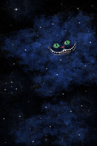 Cheshire Cat's Cosmic Smile 🌌😺