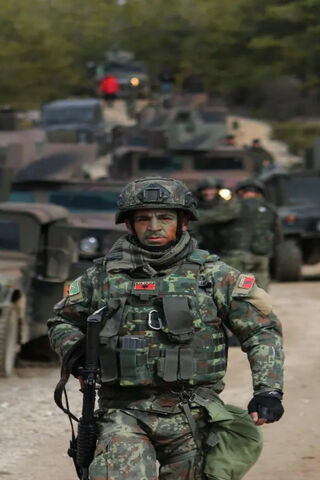 Albania Soldier