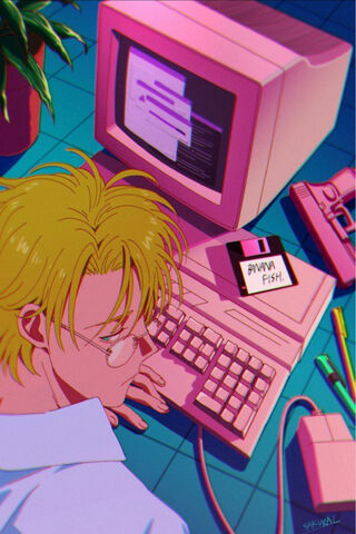 Ash Lynx: The Digital Dreamer 🌟💻