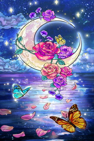 Whispers of the Butterfly Moon 🌙🦋