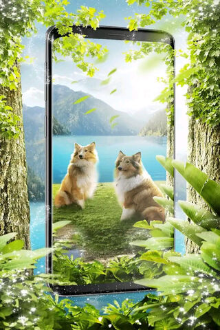 Paws and Paradise: A Canine Escape 🌿🐾