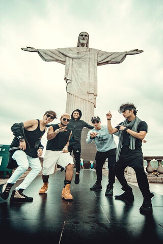 CNCO: A Moment of Unity at Christ the Redeemer 🌍✨