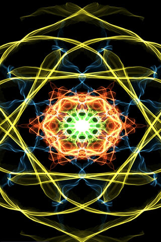 Cicle of Light: A Dance of Colors 🌈✨