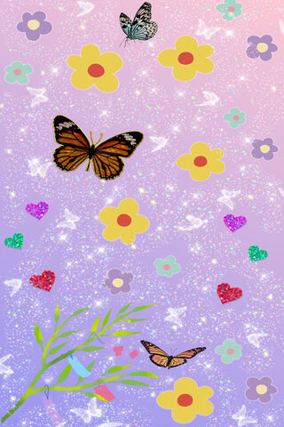 Whimsical Flutter: A Dance of Colorful Butterflies