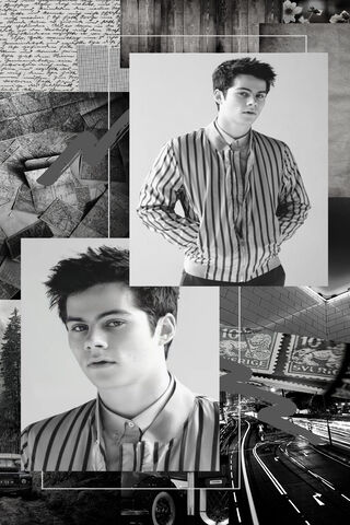 Dylan O'Brien: A Monochrome Muse